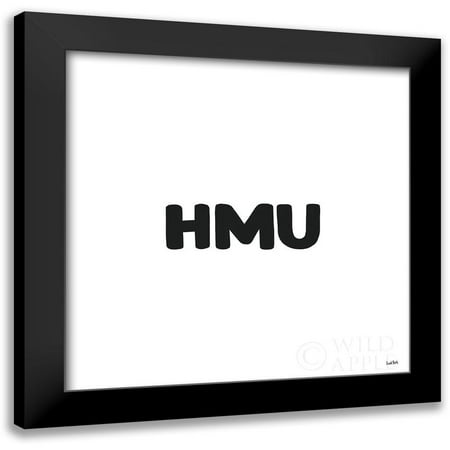 York, Leah 12x12 Black Modern Framed Museum Art Print Titled - Xennials VI