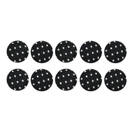 10Pcs 20mm Fabric Covered Buttons For Upholstery Clothing Shoes Craft Sewing Black 10Pcs 20mm Fabric Covered Buttons For Upholstery Clothing Shoes Craft Sewing Black