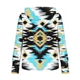 thumbnail image 2 of TaTaai Womens Retro Print Pullover Hoodie Long Sleeve Casual Loose Fit Vintage Graphic Hooded Sweatshirt Daily Wear Top Gift, 2 of 5
