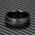 thumbnail image 4 of Band Ring Men's Stainless Steel HP, 4 of 9