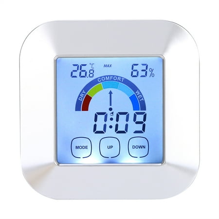 Yosoo Temperature Gauge Indoor Digital Thermometer Hygrometer
