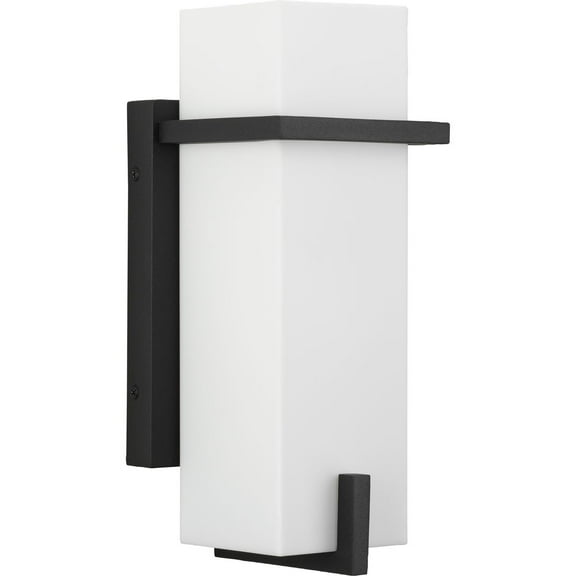 Antrim Collection One-Light Black Modern Small Outdoor Wall Lantern
