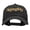 Black, variant on Naughty Embroidered Unstructured Pigment Dyed Cotton Cap - Khaki OSFM