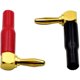 thumbnail image 4 of 8Pcs 4mm Banana Plug Speaker Wires Connector Adapter 24K Gold Plated Screw Type Pure Copper Right A, 4 of 5