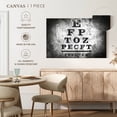 thumbnail image 5 of Elephant Stock Optometry Test Wall Art - Horizontal Canvas Wall Art - Living Room Wall Decor - Profession Canvas - White And Gray Decor - 30" x 20", 5 of 8