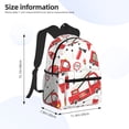 thumbnail image 2 of Balery Fire Truck Mochila para Mujeres y Hombres, Mochila Ligera Casual para Viajes, Mochila Clásica Básica para la Universidad, 2 of 6