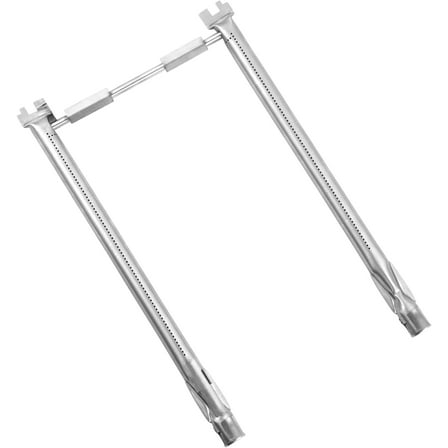 69785 18 Inch Grill Burner for Weber Spirit I & II 200 Series - Spirit E-210, E-220 Spirit S-210, S-220 Gas Grills with Up Front Control, Stainless Steel