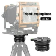 SUNWAYFOTO LB-68 68mm Leveling Base Head for Tripod 22lbs/10kgs Load Capacity