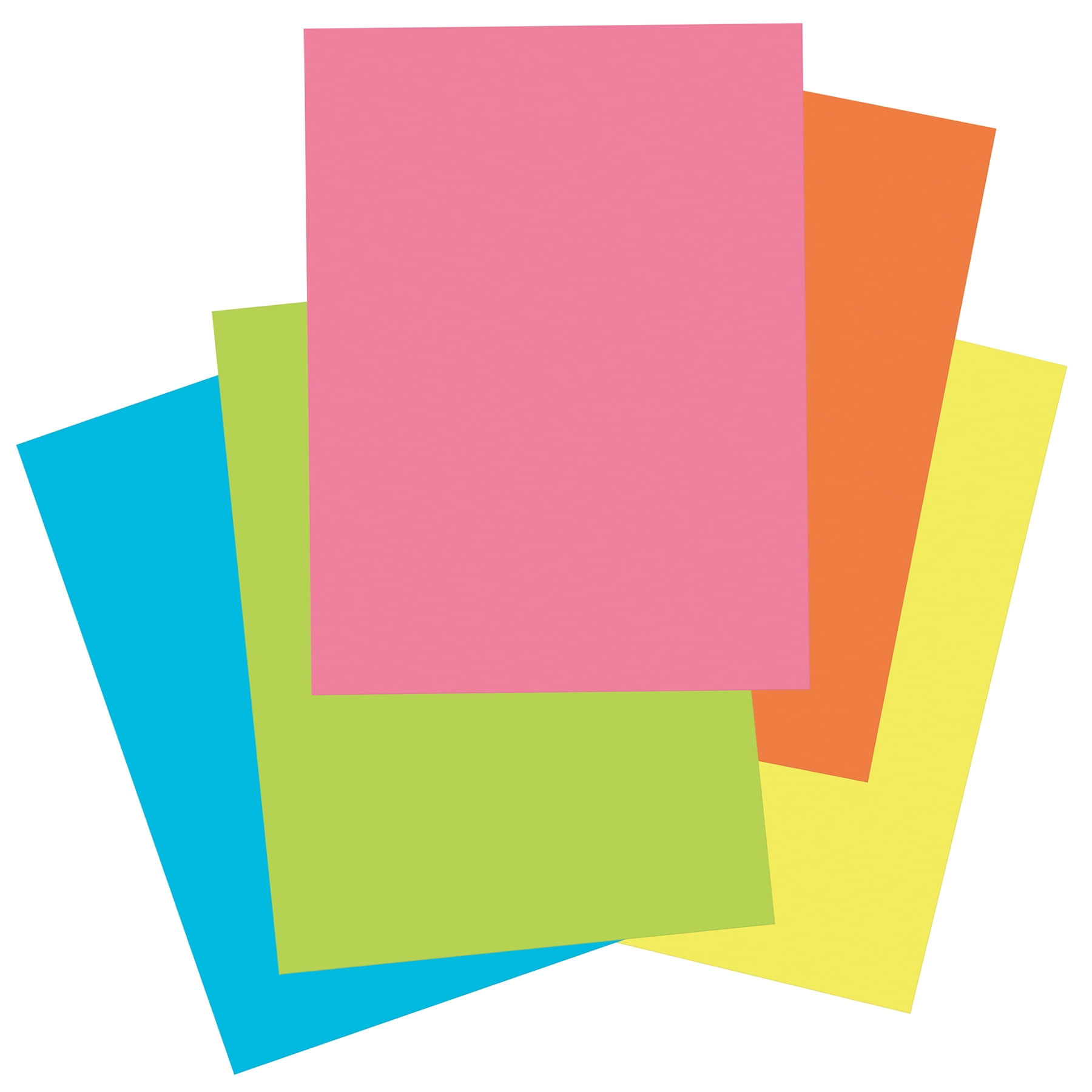 Tru-Ray Construction Paper, Heavyweight, 5 Assorted Hot Colors, 9" x 12", 50 Sheets Per Pack, 5 Packs