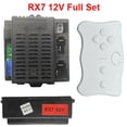 thumbnail image 1 of Receiver 6V 12V 24V And 2.4G Rc for Children's Electric Toy Car Remote Control Receiver Children's Electric Vehicle Controller Rx7 12V Full Set, 1 of 9