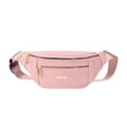 thumbnail image 1 of TISHITA Sac Banane Mode Sac de Taille Sangle Ajustable pour Voyager Rose, 1 of 8