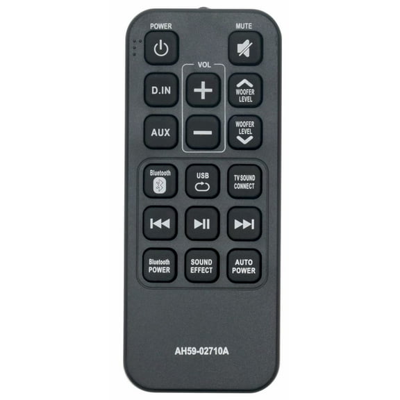 New AH59-02710A remote control for Samsung Sound Bar HW-J250 HW-J250/ZA HW-JM25/ZA AH59-02710B