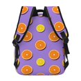 thumbnail image 4 of Easygdp Yellow Lemon And Orange Mochila Ergonómica Versátil para Laptop - Múltiples Bolsillos, Correas Ajustables, Unisex para Escuela, Viajes y Actividades al Aire Libre-One Size, 4 of 5