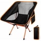 thumbnail image 1 of Silla de camping, silla de playa plegable ultraligera compacta, silla de camping plegable portátil, silla plegable portátil ultraligera con bolsa de transporte para acampar, picnic, pesca, 1 of 5