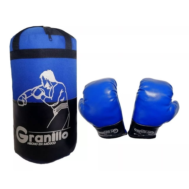 Costal Boxeo Infantil Para Niño + Guantes De 2 A 12 Años