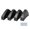 Carbon fiber pattern, variant on 4pcs Universal Shark Fins Style Black Lower Rear Car Bumper Spoiler Splitter Wing Lip Diffuser Modified Kit Decoration
