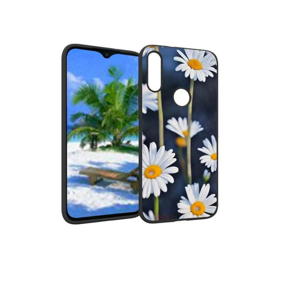 Daisies232 Phone Case, Degined for Moto E 2020 Case Men Women, Flexible Silicone Shockproof Case for Moto E 2020