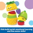 thumbnail image 2 of Recursos de aprendizaje Learning Resources Big Feelings Nesting Fruit Friends 9 piezas para mayores de 18 meses, 2 of 6