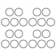 thumbnail image 1 of 20Pcs 66 mm X 60 mm X 3 mm Juntas de Sello de Aceite de Goma o Anillo Negro Mecánico, 1 of 5