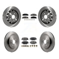 thumbnail image 1 of Transit Auto Front Rear Disc Brake Rotors and Ceramic Pads Kit for Car Ford Explorer Flex Taurus Police Interceptor Sedan Lincoln MKS Special Service K8T-100974, 1 of 11