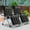 Black(w), variant on FICISOG Zero Gravity Chair, Lounge Chair with Removable Cushion & Tray for Indoor and Outdoor, Ergonomic Patio Recliner, Folding Reclining Chair for Adults, Portable Recliner, Black