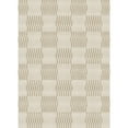 thumbnail image 5 of BERTHMEER 2'x3' Small Area Rugs for Doorway Bedroom Entryway Kitchen Dorm Entrance Geometric Modern Checkered Contemporary Non Slip Washable Rugs,Beige, 5 of 5