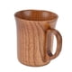 thumbnail image 1 of Drinking Cup, Wooden Mug Reusable Ergonomic 280ml With Handle For Office Wine Whisky, 1 of 8