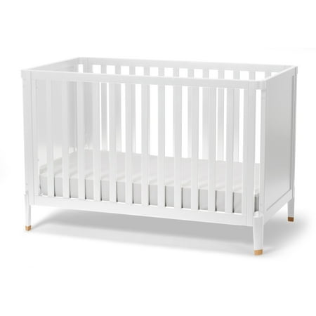 Little Seeds Aster 4-in-1 Convertible Crib, True White