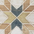 thumbnail image 6 of DecMode Multi Colored Wood Handmade Southwestern Geometric Wall Decor (3 Count), 6 of 10