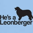 thumbnail image 3 of CafePress - He's A Leonberger T Shirt - Men's Classic Graphic T-Shirt, 3 of 4