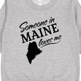 thumbnail image 3 of Inktastic Someone in Maine Loves Me Toddler Sweatshirt, 3 of 4