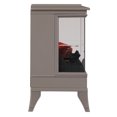 thumbnail image 2 of Duraflame 5,200 BTU InfraGen 3D Effect Stove Heater with Remote, Gray, 2 of 10