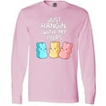 thumbnail image 3 of Inktastic Easter Hangin' with My Peeps Long Sleeve T-Shirt, 3 of 5