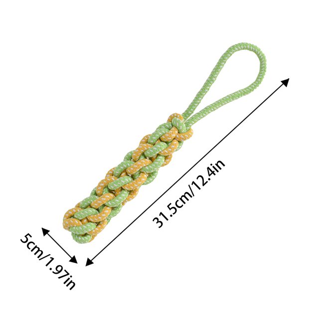 Dog Rope Toy Puppy Rope Chew Toys Durable Rope Knot Dog Toy Puppy Teething Playing Toys For Small Dogs Puppies