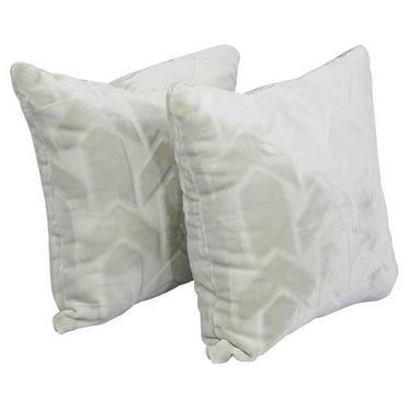 Blazing Needles 17-inch Jacquard Throw Pillows with Inserts (Set of 2)  9910-S2-ID-151