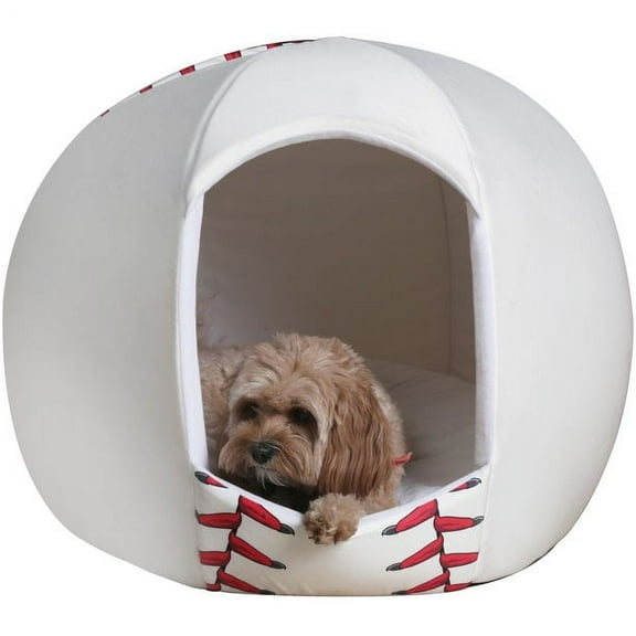 Maccabi Art Baseball- Sport Ball Pet Bed for Dogs, Cats - Small
