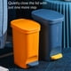 thumbnail image 5 of Cateissary Cubo de basura con Pedal, cubos de basura, cubos de basura, cubos de plástico para el hogar, cocina, accesorios de clasificación para el hogar Suministros de limpieza para el hogar Azul S Cateissary HA084135-03, 5 of 6
