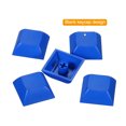 thumbnail image 4 of Unique Bargains 1U Blank Keycaps, 5 Pack Universal PBT Keyboard Replacement Accessories for MX Mechanical Keyboard, Blue, 4 of 6