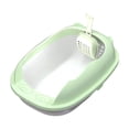 thumbnail image 2 of Cat Toilet - Open Cat Litter Box with Sifting Scoop - No-Splashing Easy-to-Clean Litter Pan for Kittens & Cats, 2 of 6