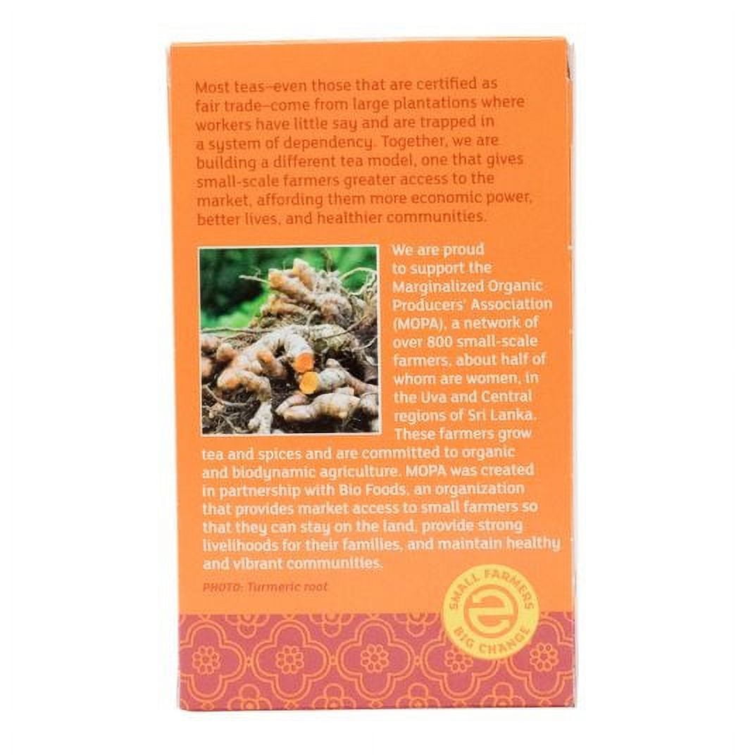 Equal Exchange Turmeric & Ginger Tea, Organic-6 x 1 box
