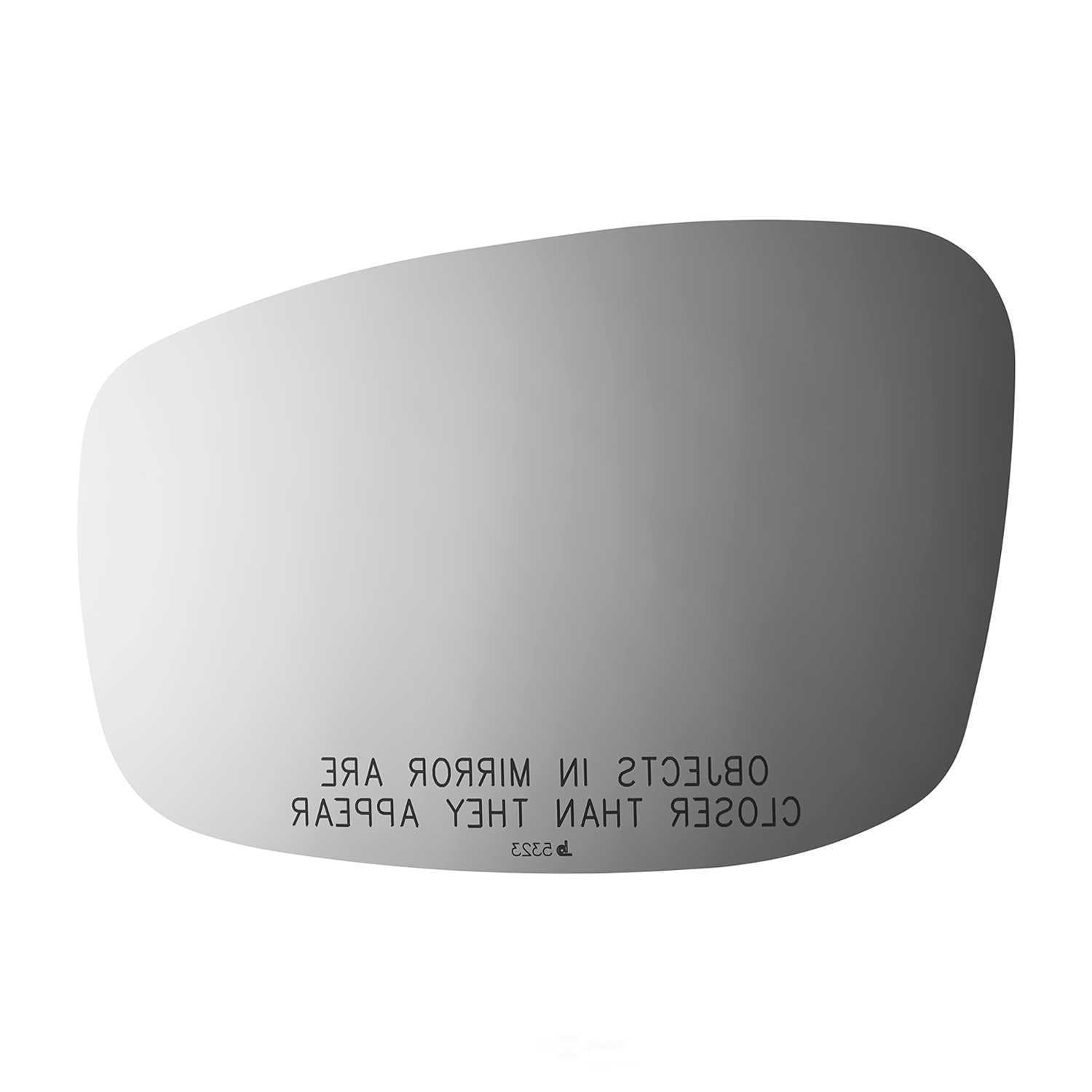 Burco Side View Mirror Replacement Glass - Clear Glass - 5323