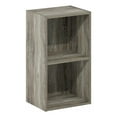 thumbnail image 1 of Pemberly Row Contemporary 2-Tier Open Shelf Bookcase in French Oak, 1 of 6