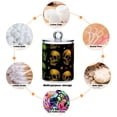 thumbnail image 4 of Colorful Skulls Repeating Pattern Translucent Plastic Cans Storage Canisters with Lid Set of 2, 4 of 7
