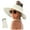 Beige, variant on Womens Sunshade Hat Korean Edition Women Open Top Big Sunscreen Sun Hat No Top Foldable Hat Lay Hat Tennis Hat Caps Cowboy Womens Outdoor Hats Low Profile Cowboy Hat Beach Women Bags Woman Cowboy Head