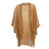 PMUYBHF Châles Rouges et Foulards pour Robes de Soirée Femmes avec Cape à Franges Filigrane Couleur Unie Écharpe Fine Dorée Taille Unique