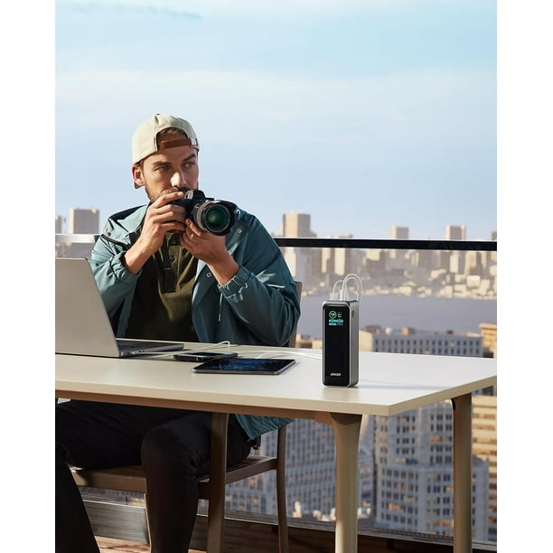 Anker Prime 27,650mAh USB-C Power Bank, 3-Port 250W, MacBook Anker Prime 27,650mAh USB-C Power Bank, 3-Port 250W, MacBook