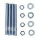 thumbnail image 5 of Juego de pernos de carburador de 3,5 pulgadas, kit de pernos de montaje de carburador de metal con espaciadores para colector de admisión de roscas de 5/16 pulgadas, 5 of 5