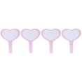 thumbnail image 3 of Hemoton 4 Pcs  Dry Erase Paddle Heart Shape Whiteboard Handheld Dry Erase Board Single Sided Write Boards, 3 of 8