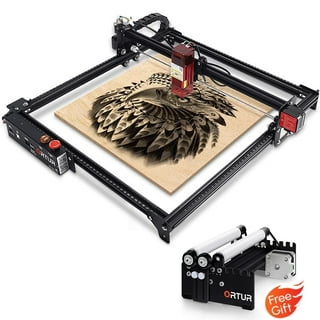 SCULPFUN S9 Laser Engraver, Full-Metal CNC Laser Engraving Machine with  5.5W High Precision Laser Cutter for Wood 