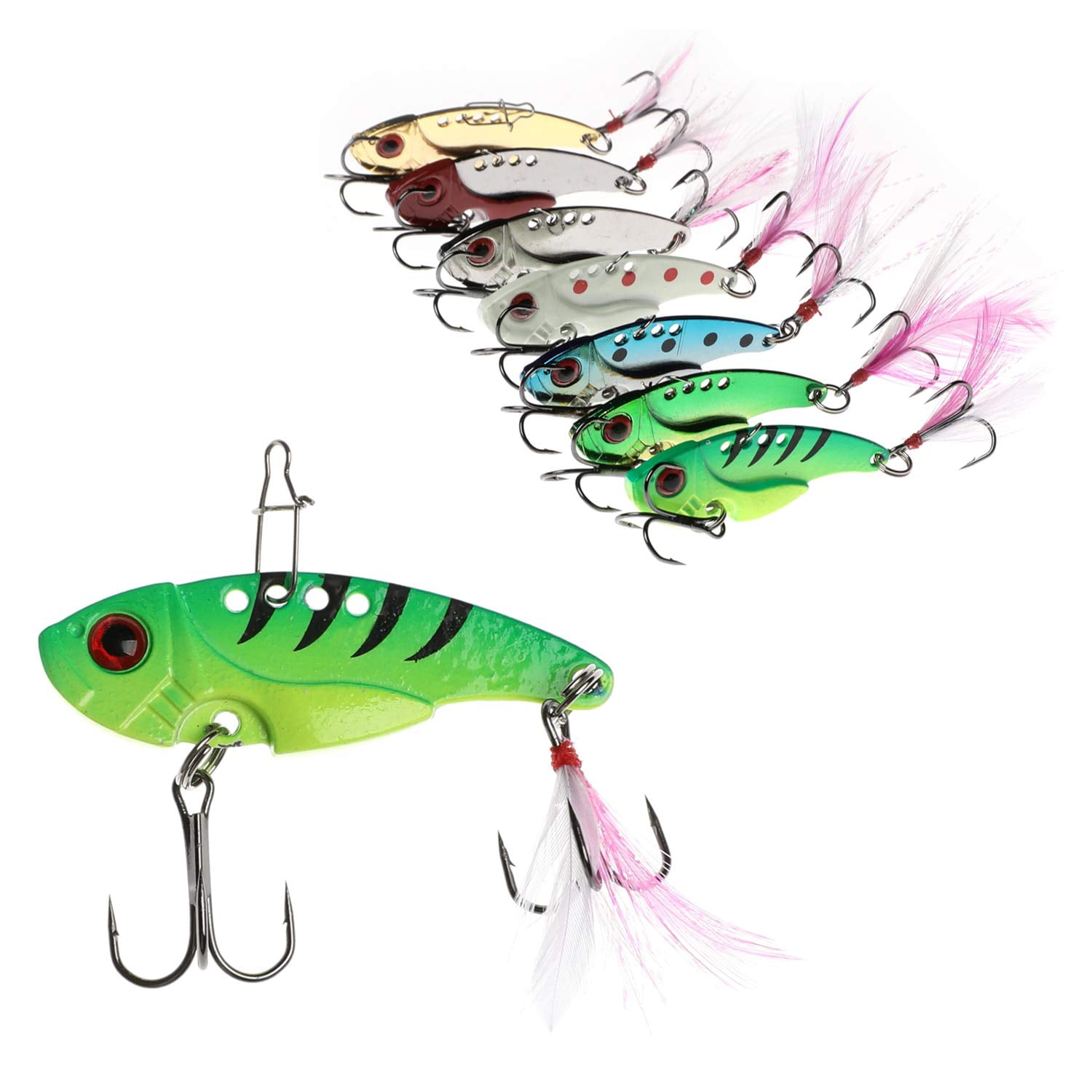 WANBY Proven Explosive Color Special Spinner Spoon Swimbait
